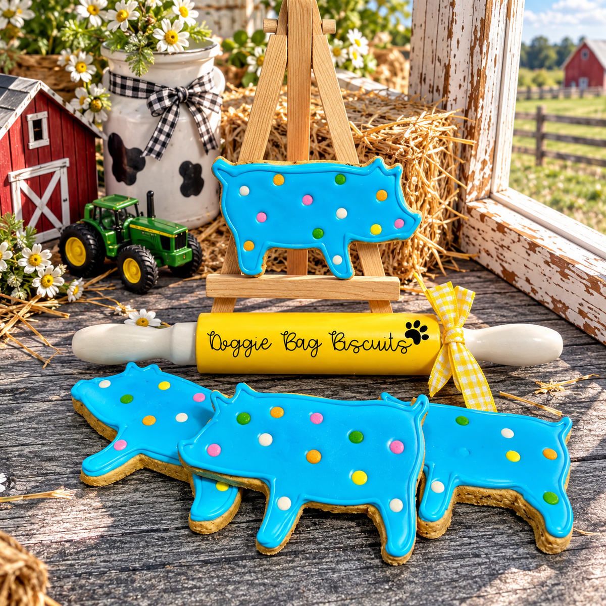 Sir Squeaks-a-Lot™ Canine Cookie Gift Set 🐷🐾
