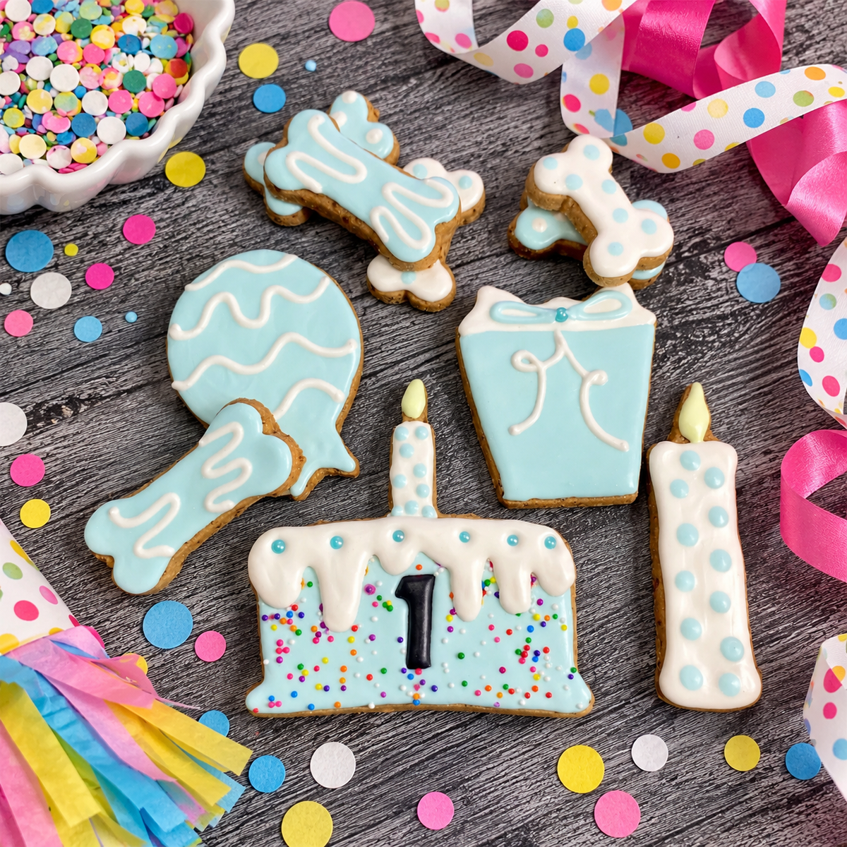 Cake & Candle™ Canine Cookie Gift Set 🎂🐾