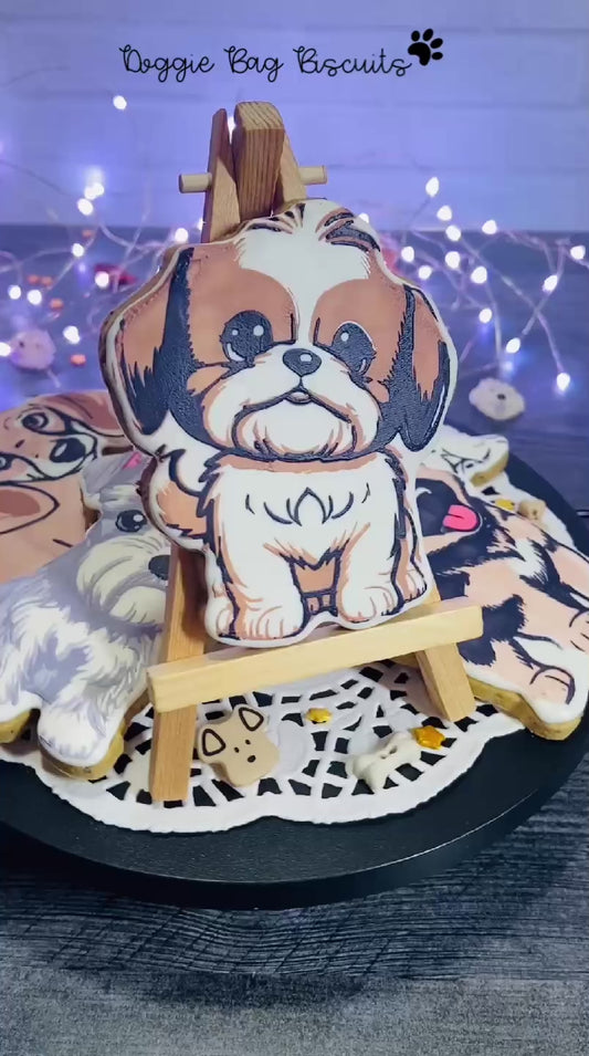 "Pup-Toons" Gift Sets Certified Lookie-a-Tookie™ Canine Cookies, Breed Dog Treats