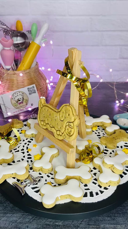 "The Howl-o-Weenie" Canine Cookie Box Gift Set 👻🎃🐾