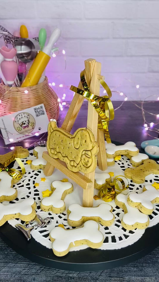 "The Howl-o-Weenie" Canine Cookie Box Gift Set 👻🎃🐾