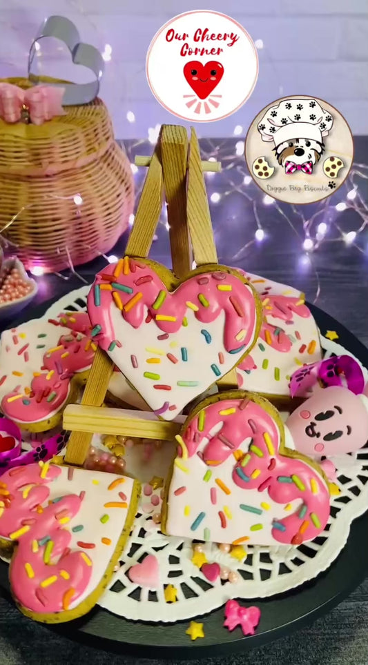 "THE CHEERY PUP COLLECTION" Our Cheery Corner Gift Set — by Doggie Bag Biscuits™