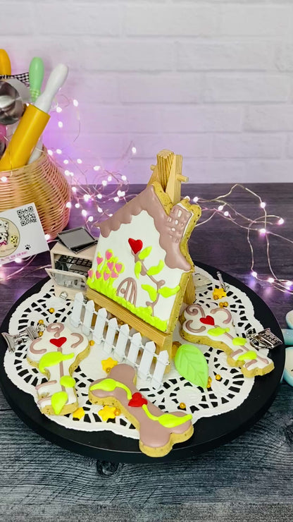 “Love Grows Here” Canine Cookie Gift Box Set🏡🐾🤍