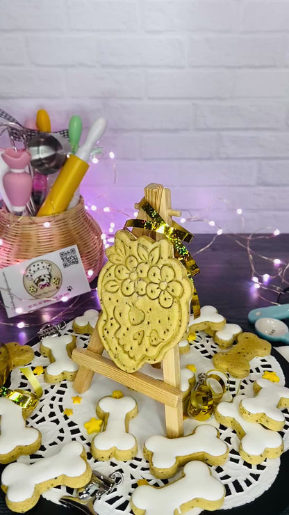 BOO-tiful Bones" Canine Cookie Box Gift Set 💀🌸🐾