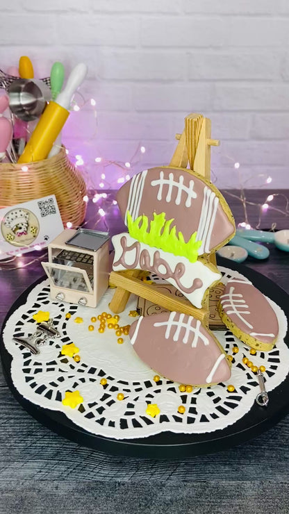 "Fido Football" Canine Cookie Box Gift Set 🏈🐾