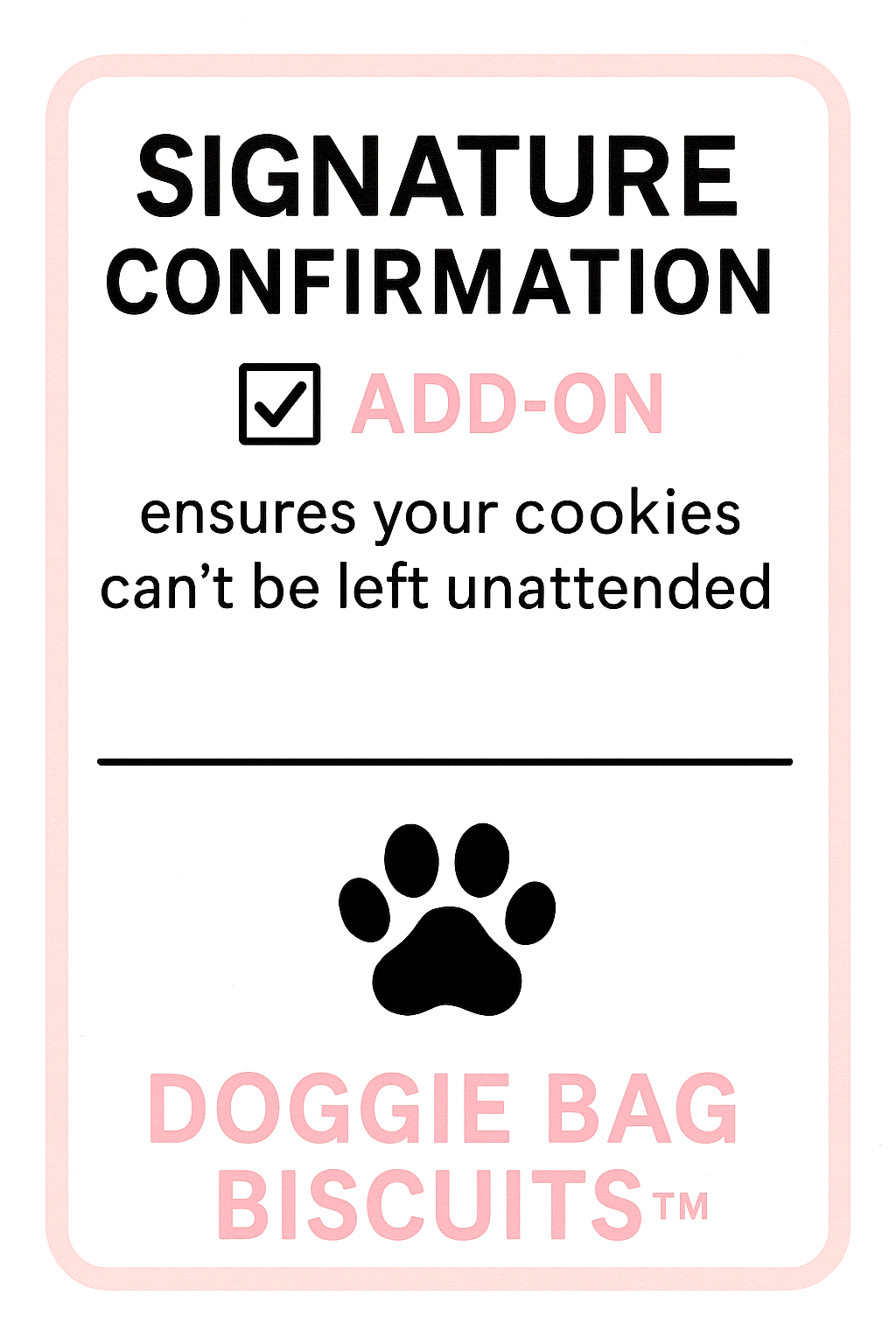 Signature Confirmation Add-On