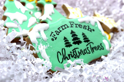 “Christmas Tree Farm” Canine Cookie Gift Set 🎄🐾