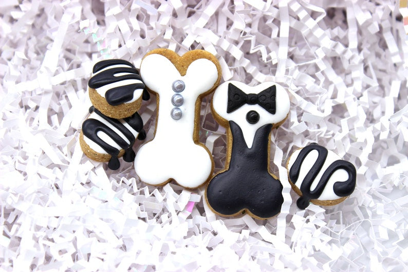 “Wonderful Wedding” Canine Cookie Gift Sets with 3 Options!