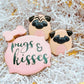 ‘’Pugs&Kisses” Canine Cookie Gift Box Set