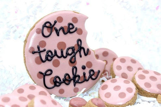 "One Tough Cookie" Canine Cookie Gift Set