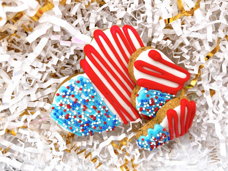 “Red,White & Blue” Canine Cookie Gift Set