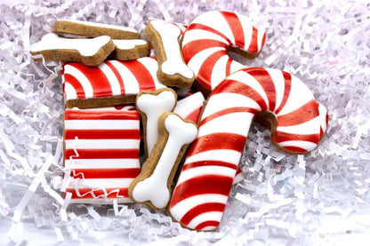 “Pretty Peppermint” Canine Cookie Gift Set 🍬🐾🎄