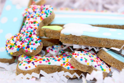 Slice Slice Baby Birthday Cake Canine Cookie Gift Set 🎂🎉🐾