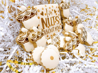 ‘’ I’m NUTS about You “ Canine Cookie Gift Set