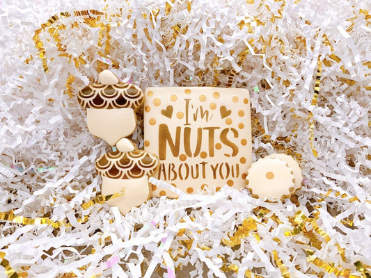 ‘’ I’m NUTS about You “ Canine Cookie Gift Box